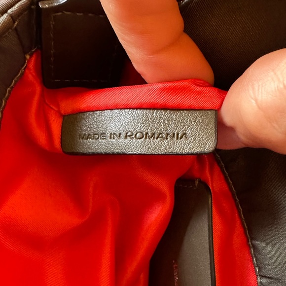 ALEXANDER MCQUEEN LOGO NYLON SKULL CROSSBODY BAG W/SILVER CHAIN, KHAKI GREEN - Picture 11 of 15